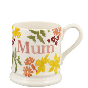 Emma Bridgewater Wild Daffodils Mum Half Pint Mug